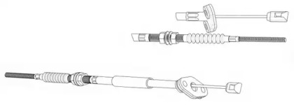 Трос CEF ZU01102