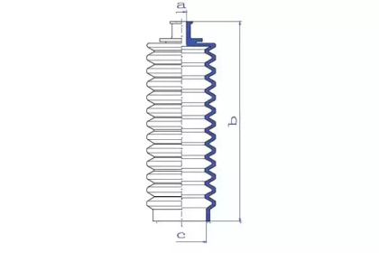 Пыльник DA SILVA K5028