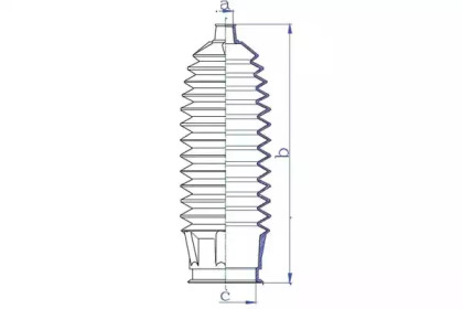 Пыльник DA SILVA K5432