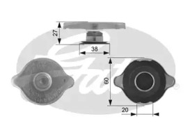 Запор GATES RC114