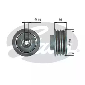 Ролик GATES T36753