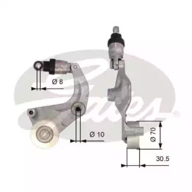 Натяжная планка GATES T39110