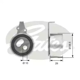 Ролик GATES T41303