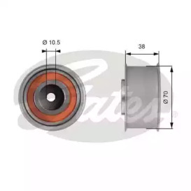 Ролик GATES T42155