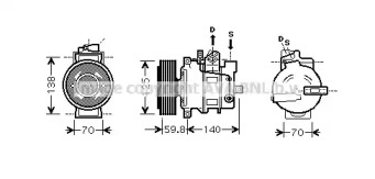 Компрессор PRASCO AIK295