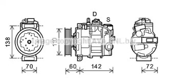 Компрессор PRASCO AIK344