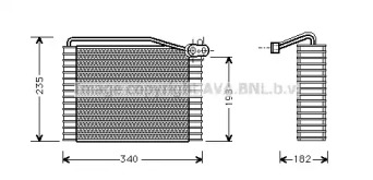 Испаритель PRASCO AIV149