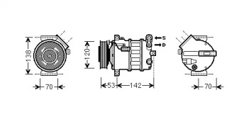 Компрессор PRASCO ALK143