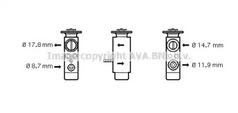 Клапан PRASCO BW1088