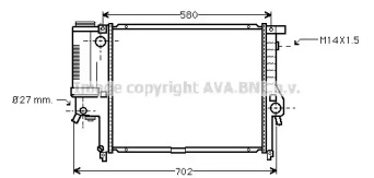 Теплообменник PRASCO BW2142