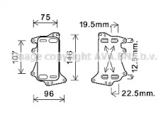 Теплообменник PRASCO BW3556