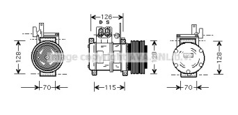 Компрессор PRASCO BWK073