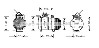 Компрессор PRASCO BWK074