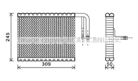 Испаритель PRASCO BWV402