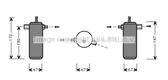 Осушитель PRASCO CRD044