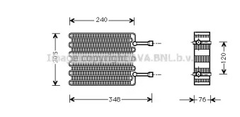 Испаритель PRASCO FDV022