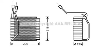 Испаритель PRASCO FDV110