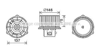 Электродвигатель PRASCO HY8403