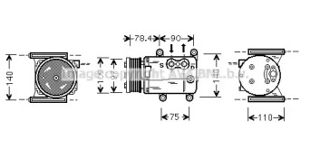 Компрессор PRASCO JRK026