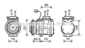 Компрессор PRASCO KAK176