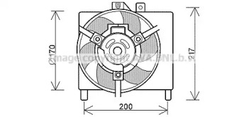 Вентилятор PRASCO MC7503