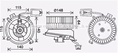 Электродвигатель PRASCO MS8702