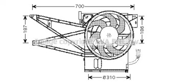 Вентилятор PRASCO OL7515