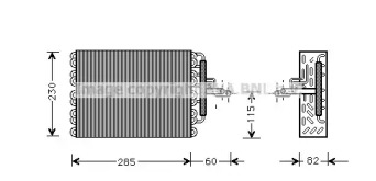 Испаритель PRASCO PEV002