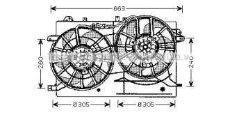 Вентилятор PRASCO SB7503