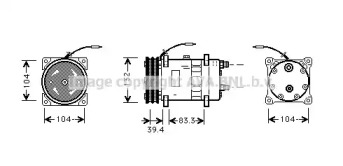 Компрессор PRASCO UVK047