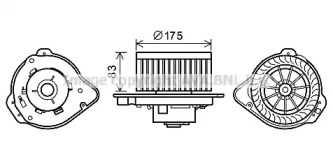 Электродвигатель PRASCO VO8175