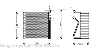 Испаритель PRASCO VOV091