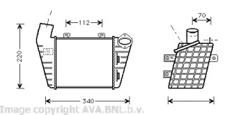 Теплообменник PRASCO VW4127