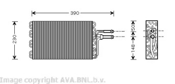 Испаритель PRASCO VWV185