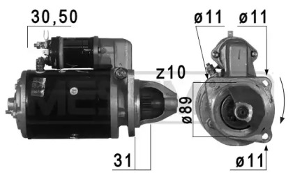 Стартер MESSMER 220006