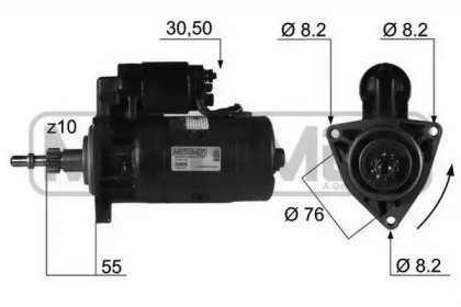 Стартер MESSMER 220035