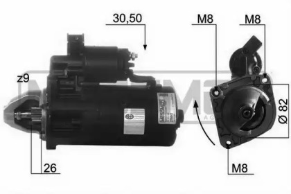 Стартер MESSMER 220043