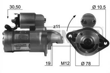 Стартер MESSMER 220046