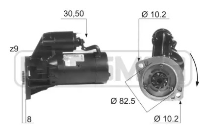 Стартер MESSMER 220083