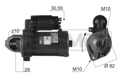 Стартер MESSMER 220135