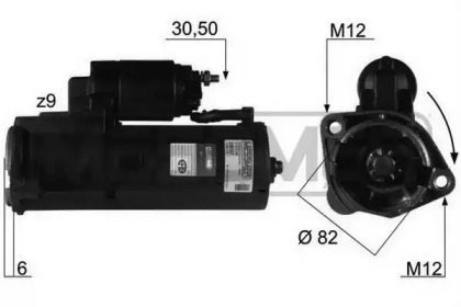 Стартер MESSMER 220137