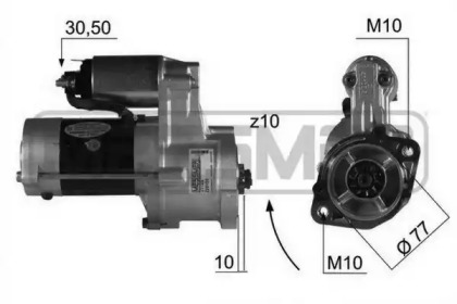 Стартер MESSMER 220159