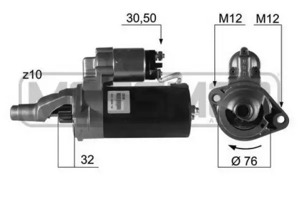 Стартер MESSMER 220206