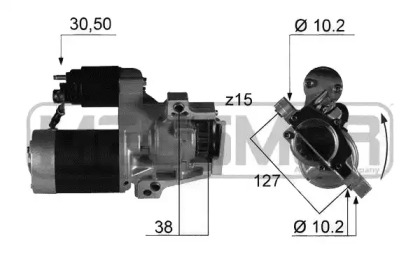 Стартер MESSMER 220340