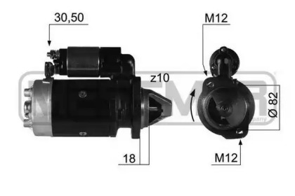 Стартер MESSMER 220347