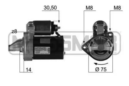 Стартер MESSMER 220348