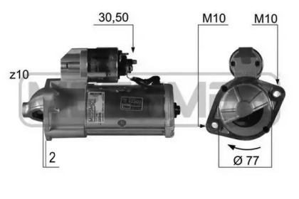 Стартер MESSMER 220349