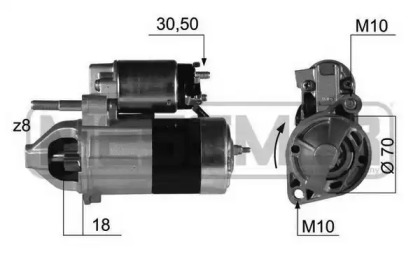 Стартер MESSMER 220380