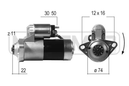 Стартер MESSMER 220439