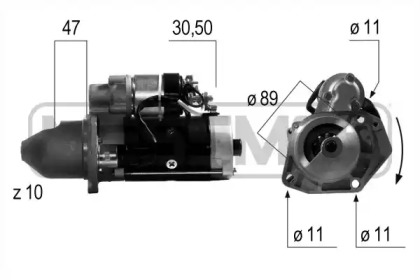 Стартер MESSMER 220512